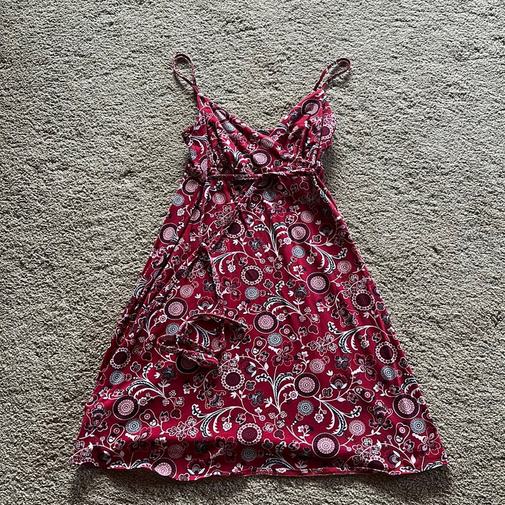 Ann Taylor Loft size XS cute red, white, and blue dress